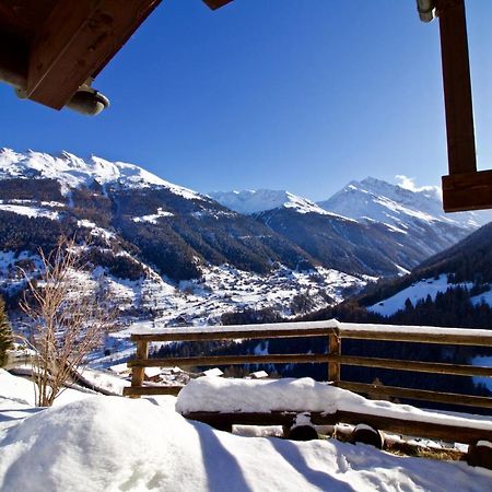 Chalet Abraxas With Astonishing View - Grimentz Exterior photo