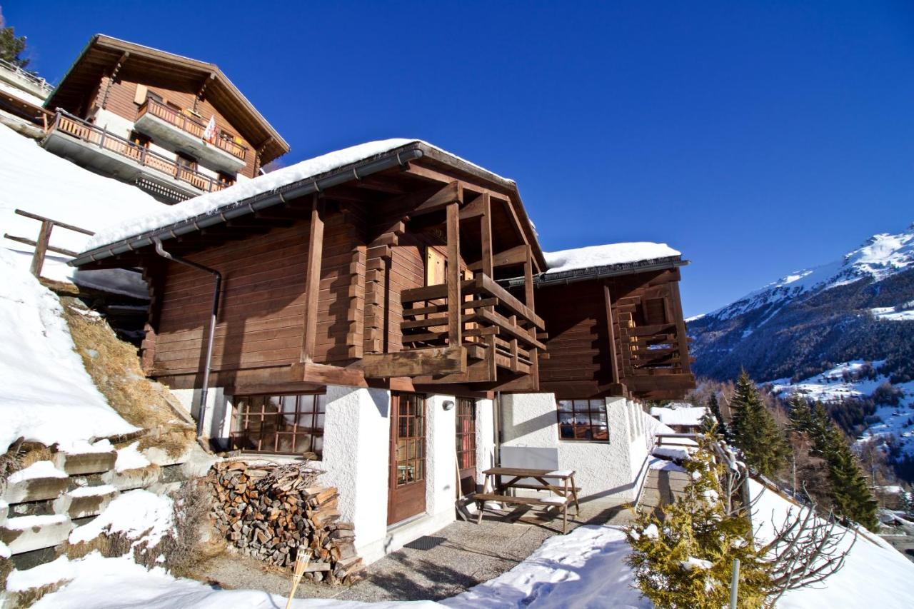 Chalet Abraxas With Astonishing View - Grimentz Exterior photo