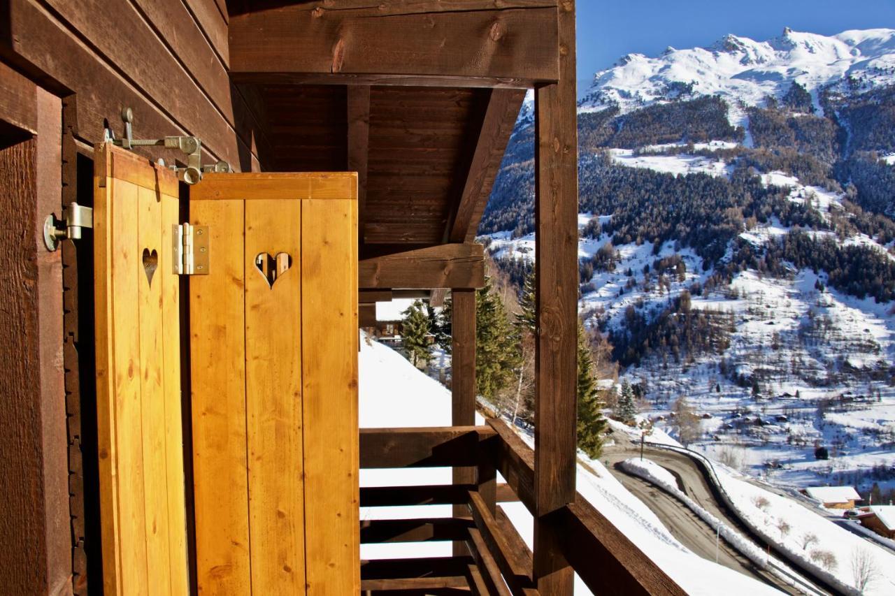 Chalet Abraxas With Astonishing View - Grimentz Exterior photo