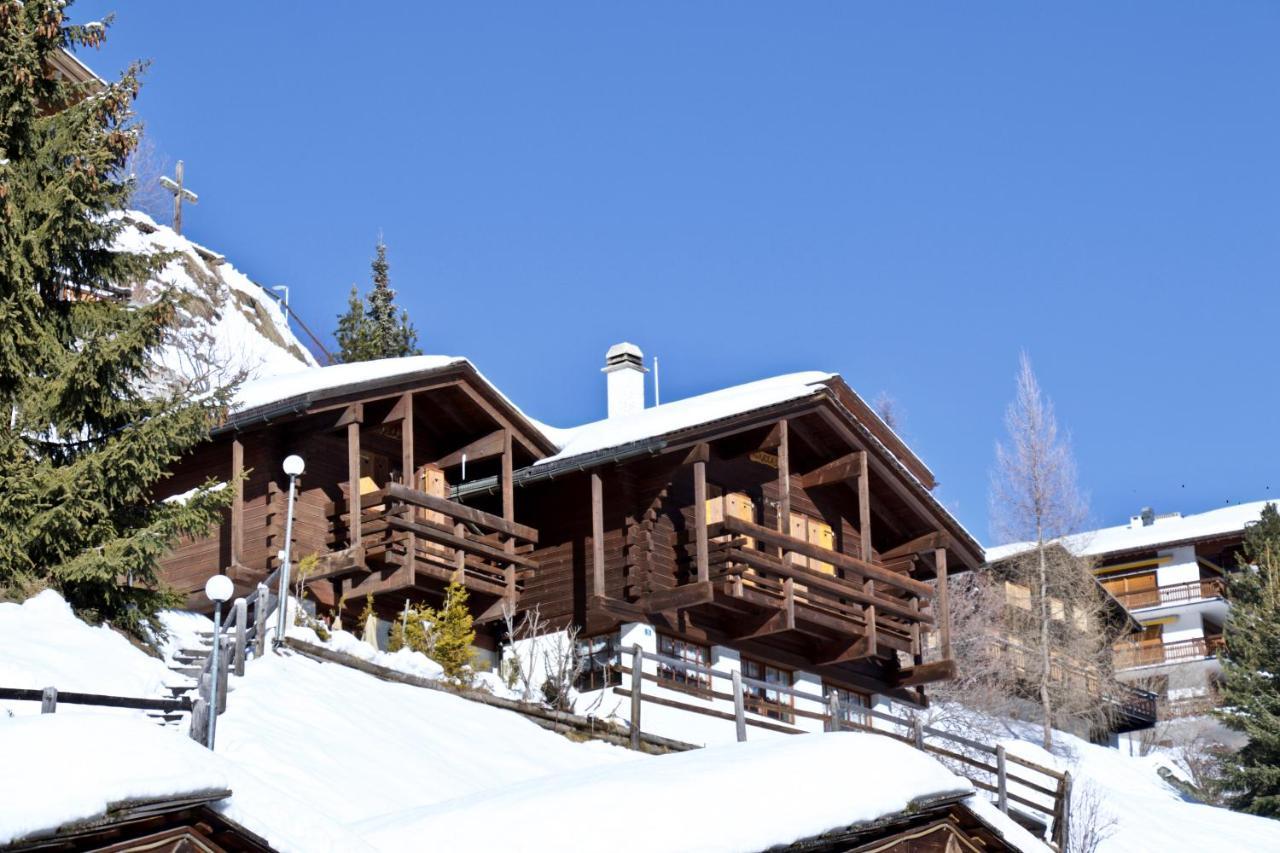 Chalet Abraxas With Astonishing View - Grimentz Exterior photo