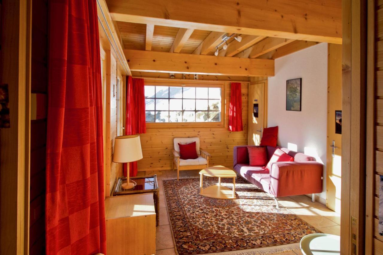 Chalet Abraxas With Astonishing View - Grimentz Exterior photo