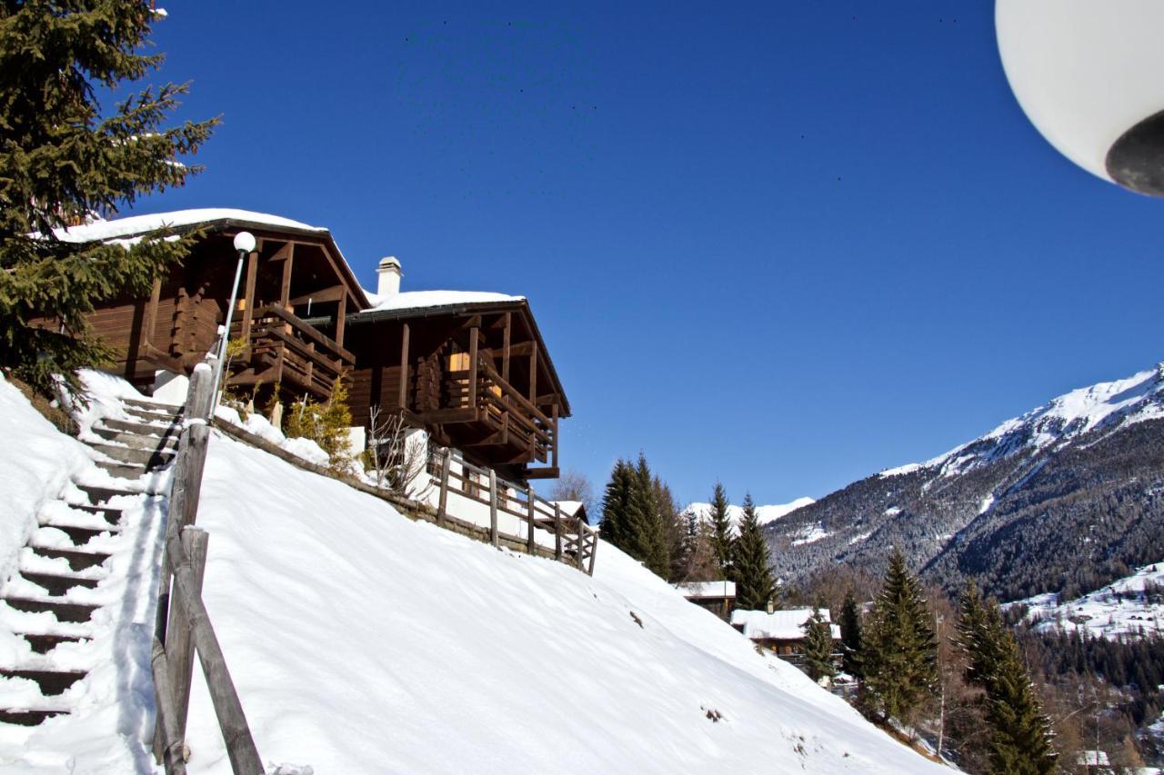 Chalet Abraxas With Astonishing View - Grimentz Exterior photo